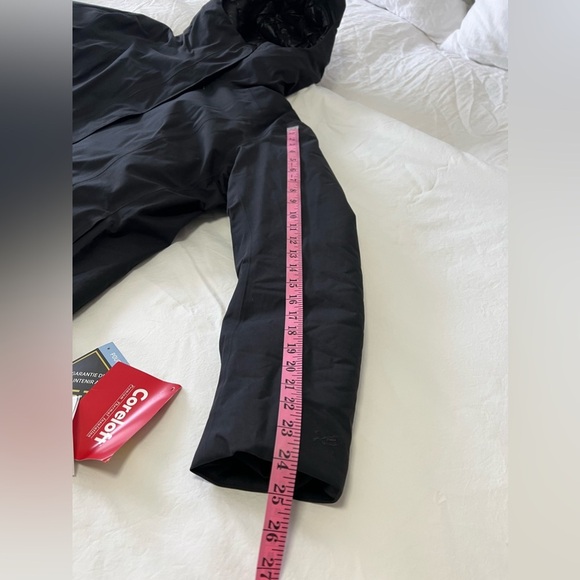 ArcTeryx | Women's SZ XL | Black Centrale Parka Down | Long Length Hooded | NWOT - Picture 3 of 14